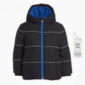 Calvin Klein Little Boys Hooded Logo-Tape Bubble Jacket ,Size 5/6 by Vanessa Jane