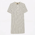 Theory Womens Trapeze Stripe Mini Dress, Size Medium by Vanessa Jane