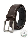 Calvin Klein Mens Feather-Edge Dress Belt, Size 42 by Vanessa Jane