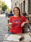 NHL Montreal Canadiens Adult Women Touch S Base Reversible Tee by Vanessa Jane