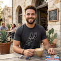 Majestic Athletic NBA San Antonio Spurs Mens Tri Blend Crew Tee, Size L by Vanessa Jane