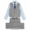 Nautica 3-PC. Sharkskin Vest, Shirt and Tie Set, Little Boys, Size 2T by Vanessa Jane
