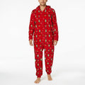 Matching Family Pajamas Mens Elf Hooded One-Piece, Size Small by Vanessa Jane