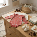 First Impressions Baby Girls 2-Pc. Cotton Holiday Bodysuit Set, Size 0-3 Months by Vanessa Jane