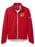 NHLCarolina Hurricanes Womens Hockey Light Weight Full Zip Jacket, Size Small by Vanessa Jane