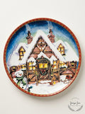 Vintage 2003 De Marco Christmas plate by Vanessa Jane