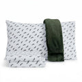 Sanders Holiday Microfiber 5 PC Full Sheet Set With Throw Bedding by Vanessa Jane