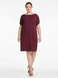 Michael Kors Women's Plus Size Geo Rope-Print Dress, Size 2X by Vanessa Jane