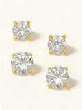 Giani Bernini Cubic Zirconia Stud Earrings by Vanessa Jane
