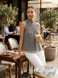 Joie Paul Printed Pleated Silk Top, Size XS by Vanessa Jane