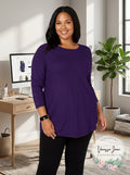 Alfani Ribbed Snap-Detail Sweater by Vanessa Jane