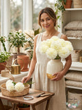 Fantasy Gardens Artificial Fake Flower Plants Silk Chrysanthemum 10Pcs DIY Ball by Vanessa Jane