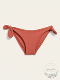 Minkpink Kaya Side-Tie Bikini Bottom,Size Medium by Vanessa Jane