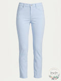 Calvin Klein Womens Denim Mid-Rise Straight Leg Jeans by Vanessa Jane