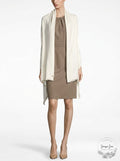 Calvin Klein Lurex Twill Evening Wrap by Vanessa Jane