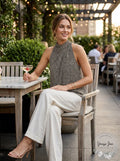 Joie Paul Printed Pleated Silk Top, Size XS by Vanessa Jane