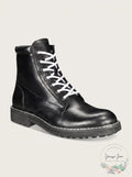 INC International Concepts Men’s Ivan Lace-up Boots, Black, Size 12 by Vanessa Jane