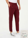 I.n.c. Mens Piped Drawstring Jogger Pants, Size Medium by Vanessa Jane