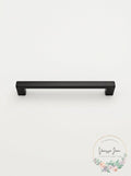 Emtek 86166 Trail 12 Inch Center to Center Handle Cabinet Pull Flat Black by Vanessa Jane