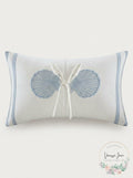 Harbor House Crystal Beach 12″ x 20″ Embroidered Oblong Decorative Pillow by Vanessa Jane