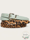 Steve Madden Womens 2-for-1 Reversible Belt, Size Large by Vanessa Jane