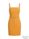 B Darlin Juniors Belted Dress, Size 5/6 by Vanessa Jane