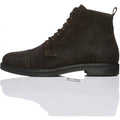 find. by Amazon Mens Leather Lace Up Oiled Suede Boot, Size 10/Brown by Vanessa Jane