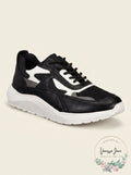 Kingside Mens Phillip Dad Sneakers Mens Shoes Black/White Size 12M by Vanessa Jane