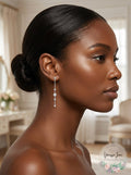 Giani Bernini Polished Double Bar and Ball Drop Earrings in Sterling Silver by Vanessa Jane