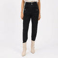 Derek Lam 10 Crosby Alexa High Waist Jeans in Black, Size 14 by Vanessa Jane