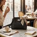 Calvin Klein Clementine Mercury Leather and Celestial Stud Embellished Crossbody by Vanessa Jane