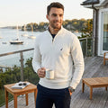 Nautica Mens Classic Fit Quarter-Zip Sweater, Size XS by Vanessa Jane