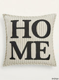 Lacourte Home Stripe Pillow -20x20/Black by Vanessa Jane