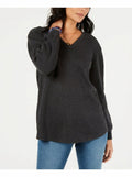 Style & Co Petite V-Neck Blouson Sweater, Size PS by Vanessa Jane