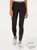Freshman Juniors Mesh-Inset Leggings, Size Large by Vanessa Jane