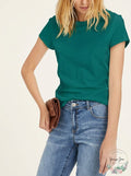Inc Cotton Crewneck Top, Size Medium by Vanessa Jane
