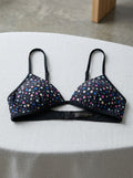 Salt + Cove Juniors Confetti Hearts Printed Push-up Bikini Top-Medium by Vanessa Jane