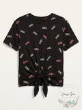 Rebellious One Juniors Cotton Chill Graphic T-Shirt, Size Small by Vanessa Jane