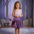 Disney Girls Frozen Motif Sunset Dress, Size 4 by Vanessa Jane