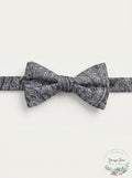 Ryan Seacrest Distinction Mens Atwood Pre-Tied Bow Tie, Gray by Vanessa Jane