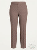 Nine West Womens Plus Size Houndstooth Tapered Pants,Size 16 by Vanessa Jane