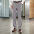 Michael Kors Solid Dress Pants, Light Gray, Size 37W by Vanessa Jane