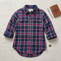 Tommy Hilfiger Girls Button-Front Plaid Shirt, Size S/7 by Vanessa Jane