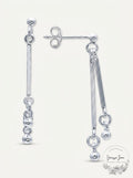 Giani Bernini Polished Double Bar and Ball Drop Earrings in Sterling Silver by Vanessa Jane