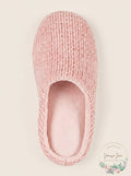 Charter Clubs Chenille-Knit Scuff Slippers, Size Small by Vanessa Jane