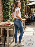 Imperial Star Big Girls Skinny-Fit Destructed Jeans, Size 16 by Vanessa Jane
