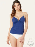 Ralph Lauren Womens Beach Club Solids Underwire Tankini Top, Size 8 by Vanessa Jane