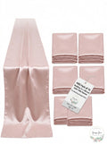 MDS Pack of 10 Wedding 12 x 108 Inch Satin Table Runner for Wedding Banquet Deco by Vanessa Jane