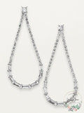 Inc Crystal Open Drop Earrings, Various Options by Vanessa Jane