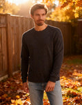 Lucky Brand Mens Thermal Crewneck Tee, Size Small by Vanessa Jane